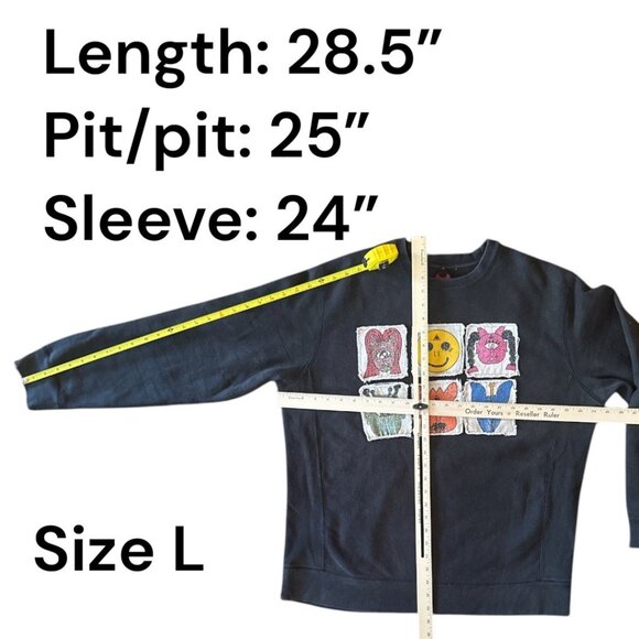 Ukeme Official 6 pc. Family Sweatshirt Patchwork Size L - Picture 4 of 5